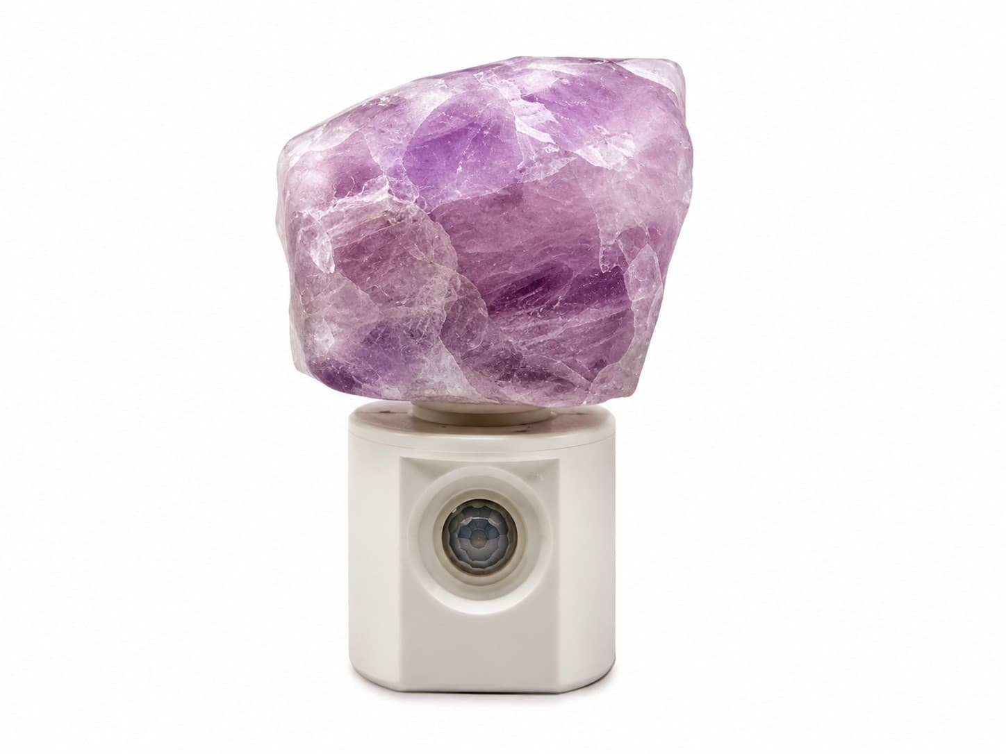 Amethyst Stone Night Light – With Day/Night Sensor