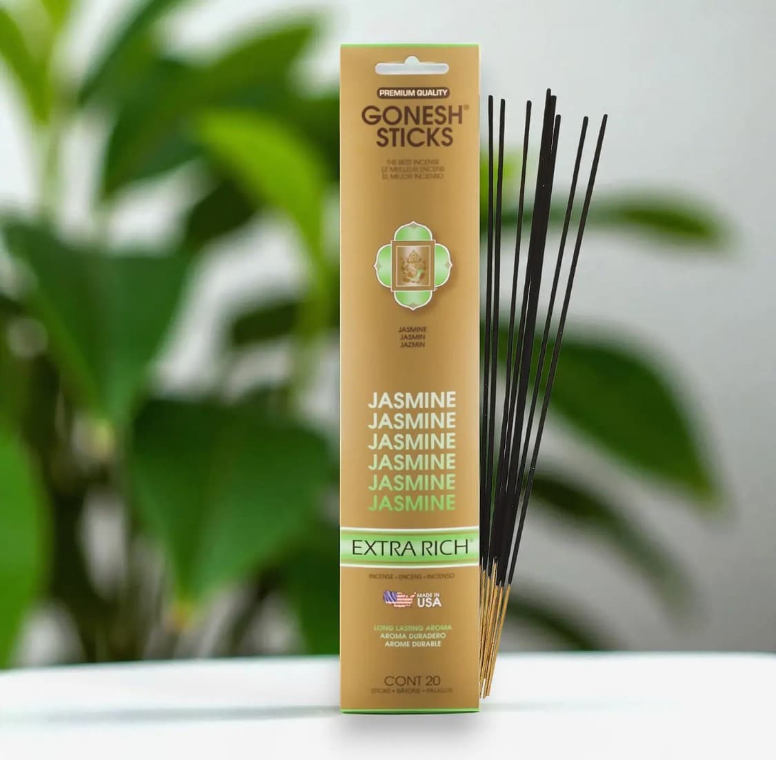 Incense Sticks: Gonesh Extra Rich Jasmine