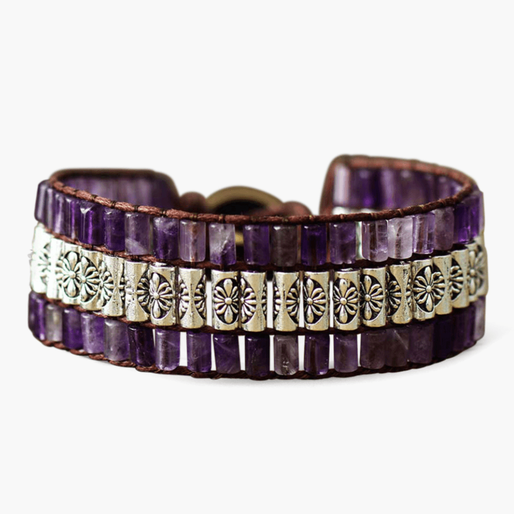 Western Antique Amethyst Bracelet