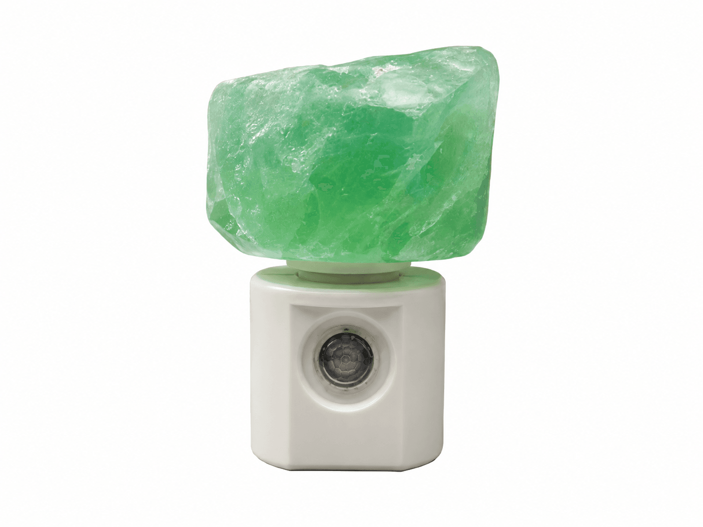 Green Fluorite Stone Night Light – With Day/Night Sensor