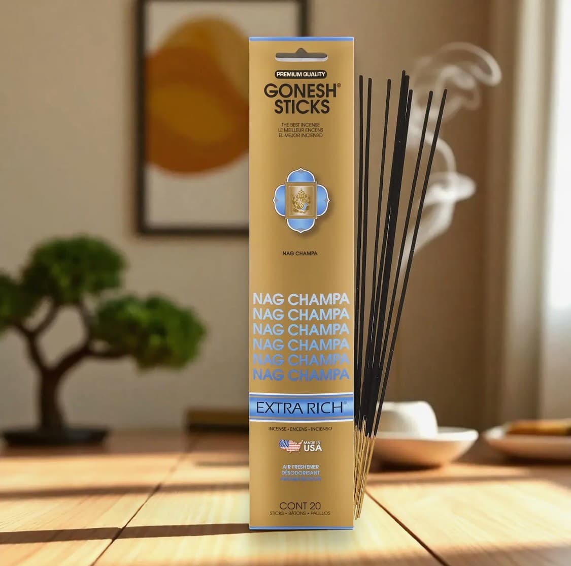 Incense Sticks: Gonesh Extra Rich Nag Champa