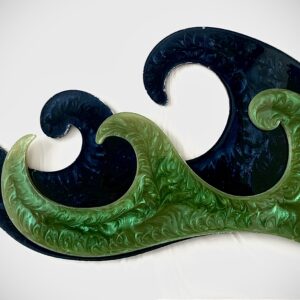 Lake Life Resin Waves Wall Art