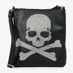Rhinestone Skull & Crossbones Handbag